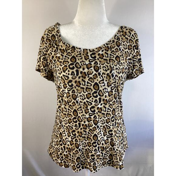 Cheetah Print Top - Picture 1 of 6